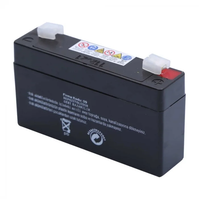 BUĞZ Atex Ax6-1.3 6v 1.3ah Akü