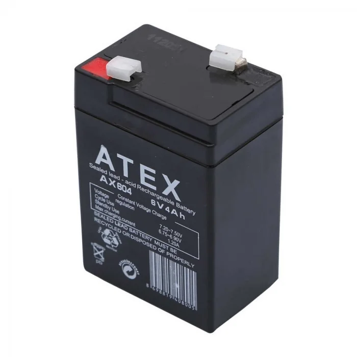 BUĞZ Atex Ax604 6v 4ah Akü
