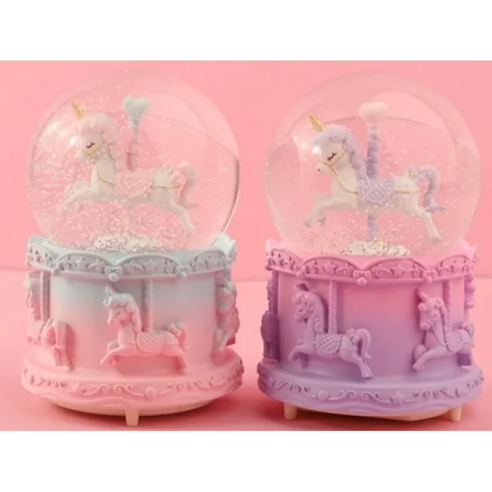 BUĞZ Atlı Karınca Kar Küresi Orta Boy