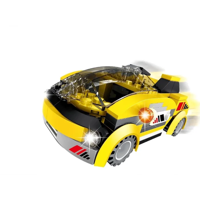  Ausini City Sarı Spor Araba 134 Parça