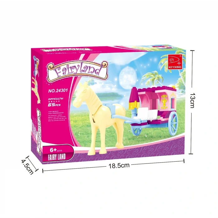 BUĞZ Ausini Fairland Girl  Parça Sarı Atlı Fayton