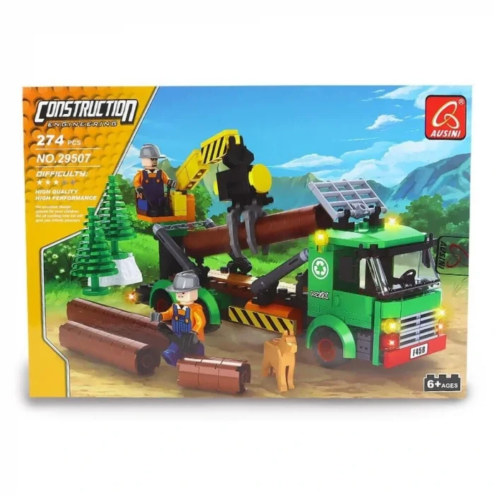 BUĞZ Ausini İnşaat Set 274 Parça Mini Lego