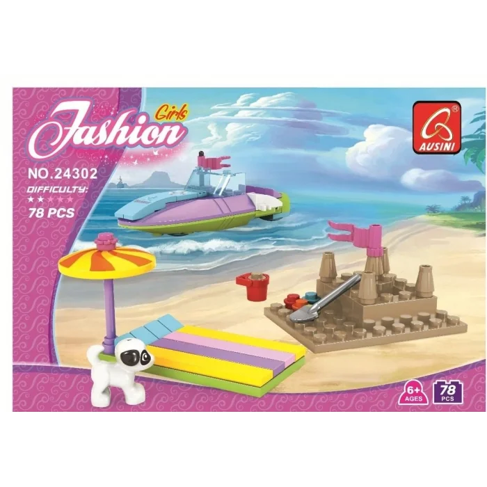 BUĞZ Ausini  Parça Fashion Girls Deniz Eğlencesi