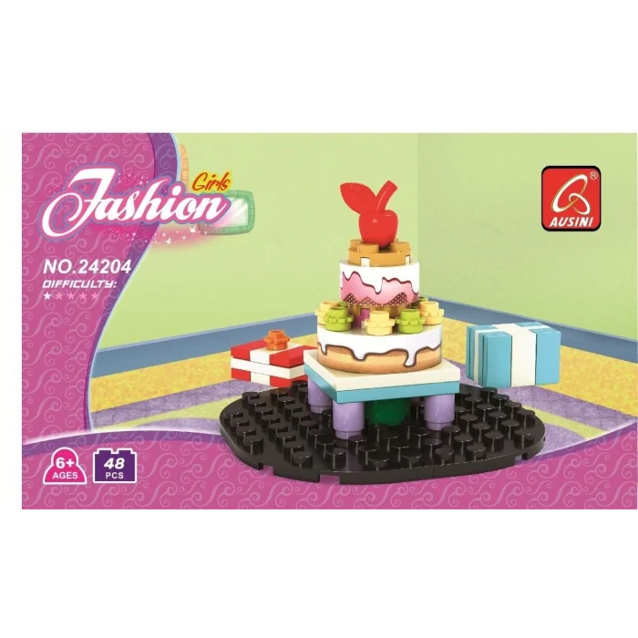 BUĞZ Ausini  Parça Fashion Girls Doğumgünü Seti