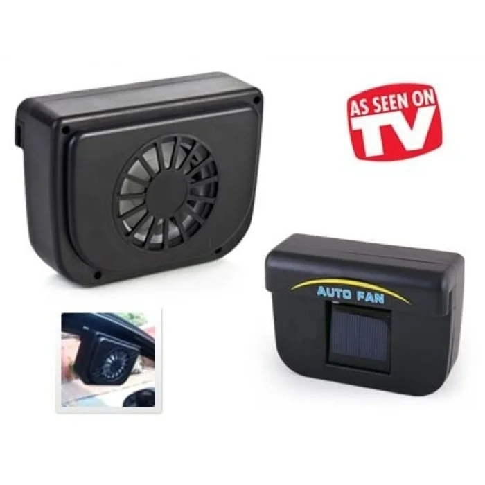 BUĞZ Auto Fan Güneş Enerjisiyle Çalışan Araç İçi Soğutucu