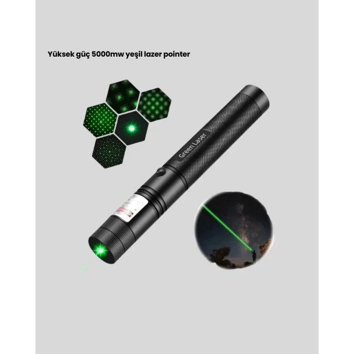 BUĞZ Avcılık ve Doğa Sporları İçin Güçlü Yeşil Lazer Pointer