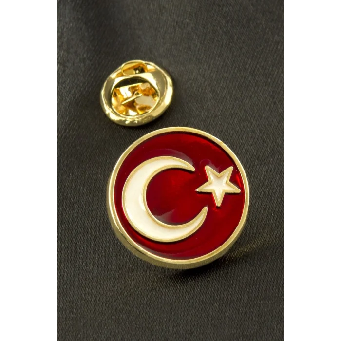 BUĞZ Ay Yıldız Yaka Rozet