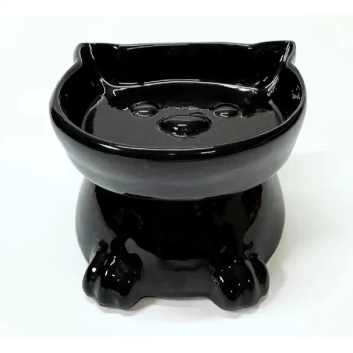 BUĞZ Ayaklı Kulaklı Seramik Mama Kabı