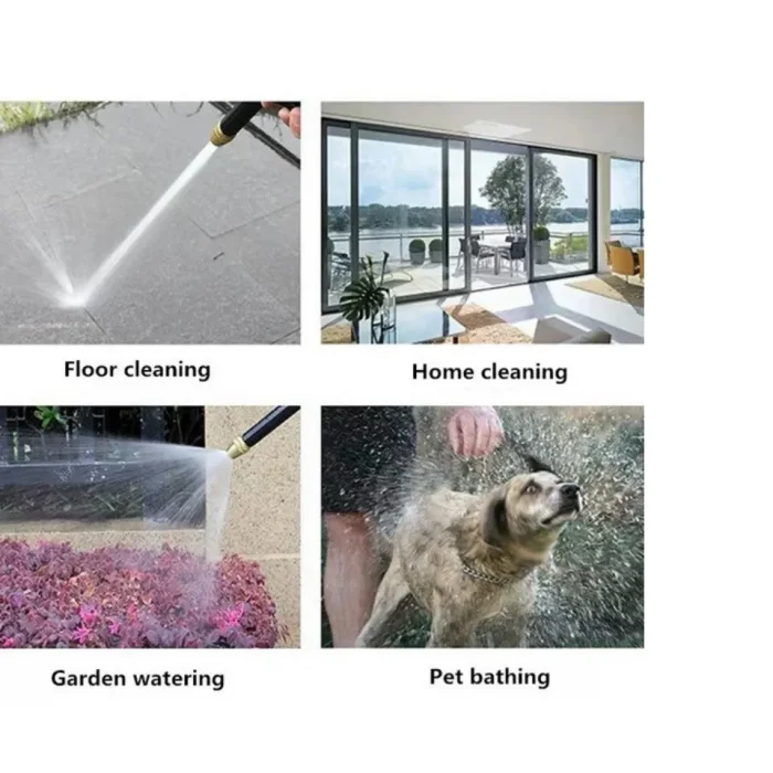 BUĞZ Ayarlanabilir Basınçlı Çok Fonksiyonlu Yıkama Tabancası