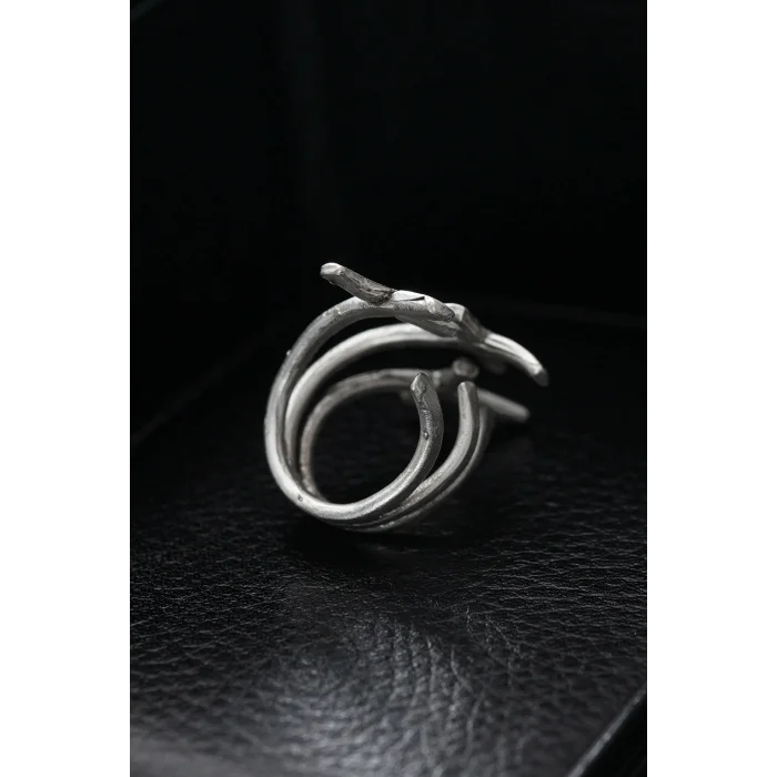 BUĞZ Ayarlanabilir Erkek Yüzük - BUĞZ