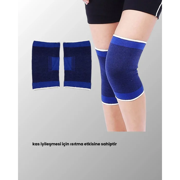BUĞZ Ayarlanabilir Esnek Diz Desteği Spor ve Günlük Kullanım