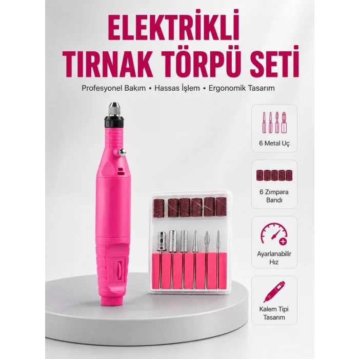 BUĞZ Ayarlanabilir Hızlı Tırnak Bakım Makinesi Yeni Nesil