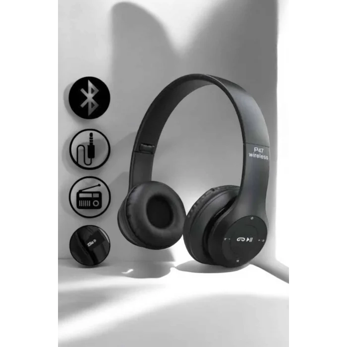 BUĞZ Ayarlanabilir Kafa Bandı ile Yüksek Performanslı Bluetooth Kulaklık - BUĞZ