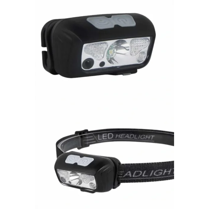 BUĞZ Ayarlanabilir Kafa Lambası Type-C Şarjlı Kompakt Kamp Lambası