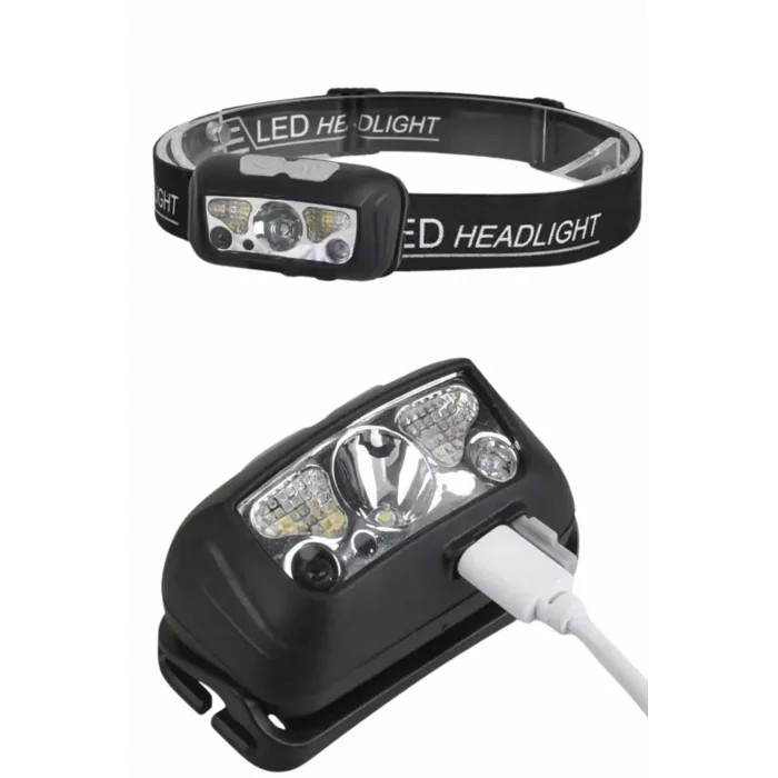 BUĞZ Ayarlanabilir Kafa Lambası Type-C Şarjlı Kompakt Kamp Lambası - Lisinya