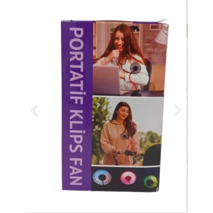  Ayarlanabilir Kıskaçlı Masa Üstü Mini Vantilatör