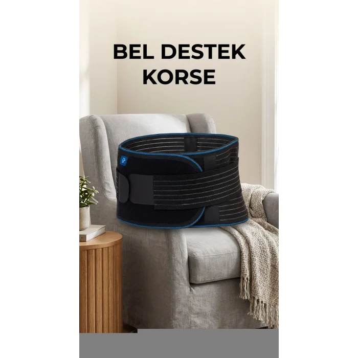 BUĞZ Ayarlanabilir Nefes Alabilir Ortopedik Bel Destekli Çalışma Korsesi Unisex