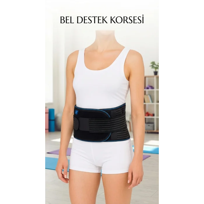 BUĞZ Ayarlanabilir Ortopedik Unisex Bel Destekli Çalışma Korsesi