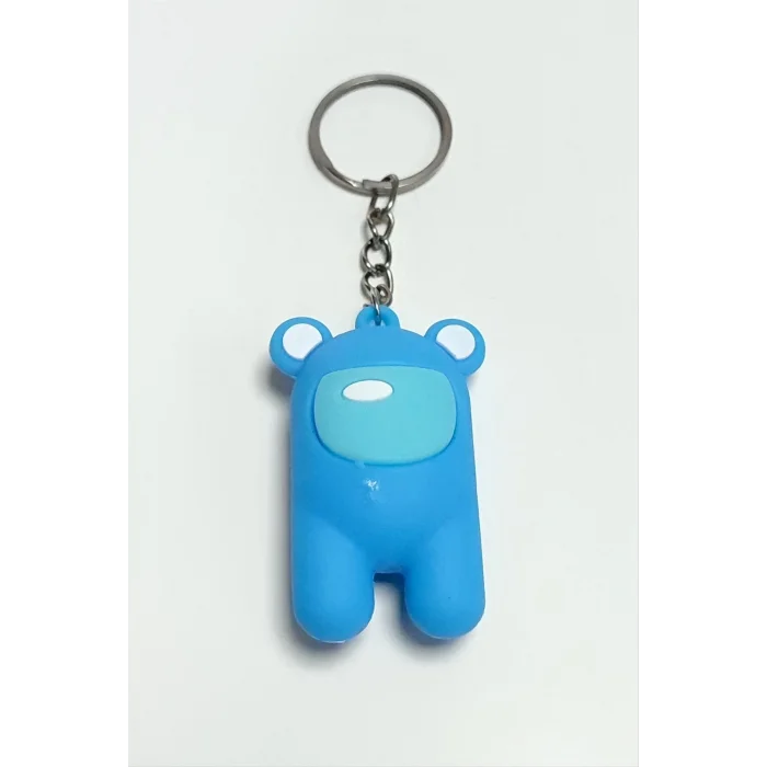  Ayıcık Astronot Silikon Anahtarlık