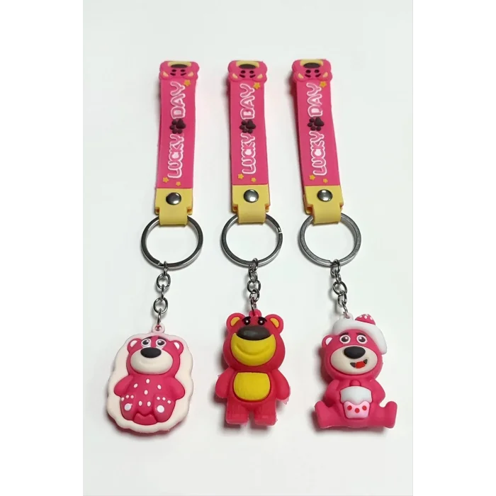  Ayıcık Silikon Anahtarlık