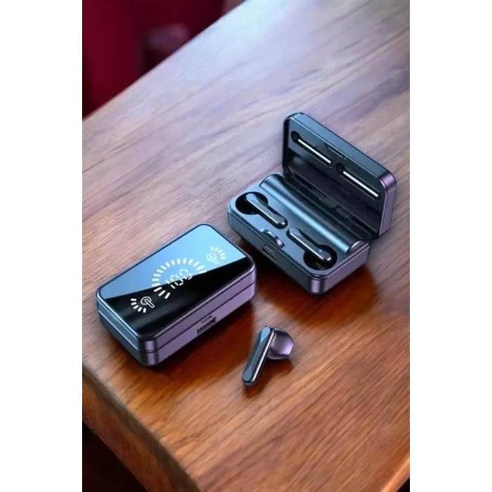 BUĞZ Aynalı Bluetooth Kulaklık Telefon Standlı Dijital Göstergeli