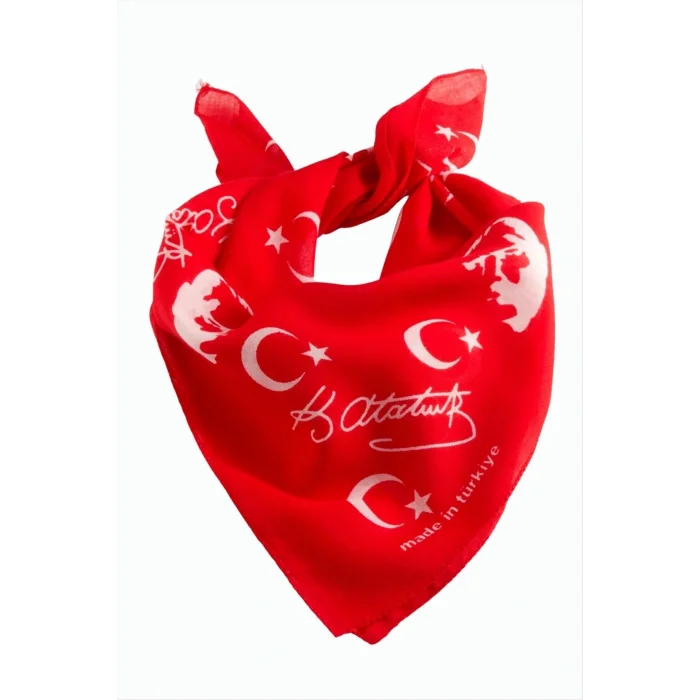 BUĞZ Ayyıldız Desenli Bandana 50*50