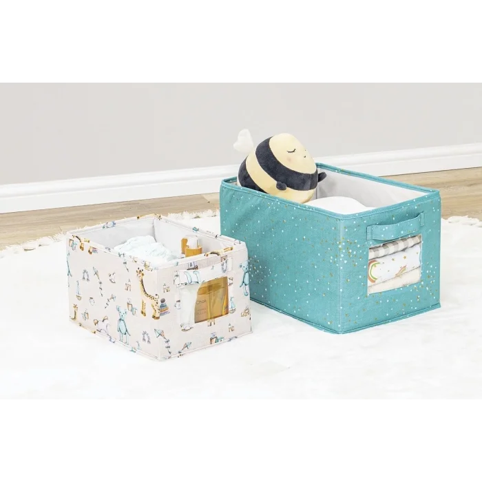  Baby 2li Pencereli Düzenleyici Çok Amaçlı Organizer Kutu (yeşil)