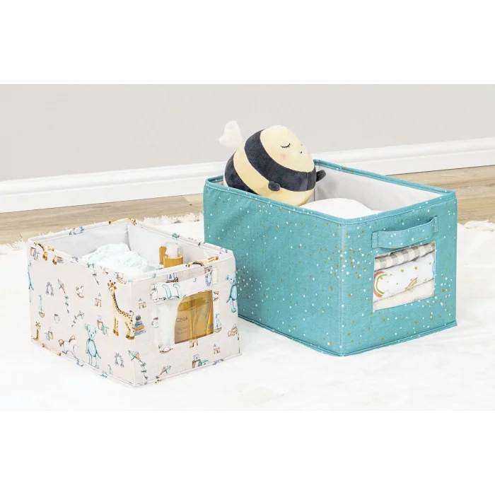 BUĞZ Baby 2li Pencereli Düzenleyici Çok Amaçlı Organizer Kutu (yeşil) ( BUĞZ )