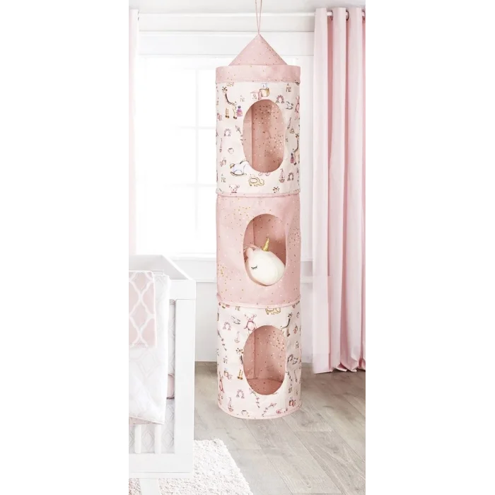  Baby 3 Gözlü Kullanışlı Düzenleyici Çok Amaçlı Organizer Kutu (pembe)