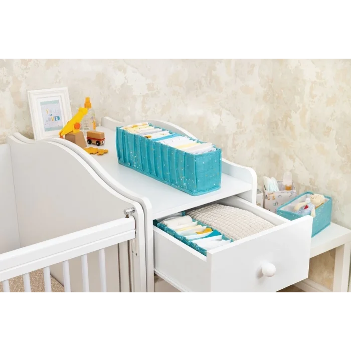 BUĞZ Baby Akordiyon Organizer Çekmece Düzenleyici Small (yeşil) - 04102