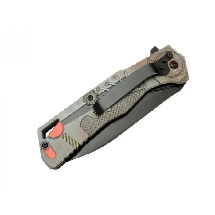BUĞZ Bağcıklı Çakı 21,5 Cm Yarı Otomatik , Kemerlikli