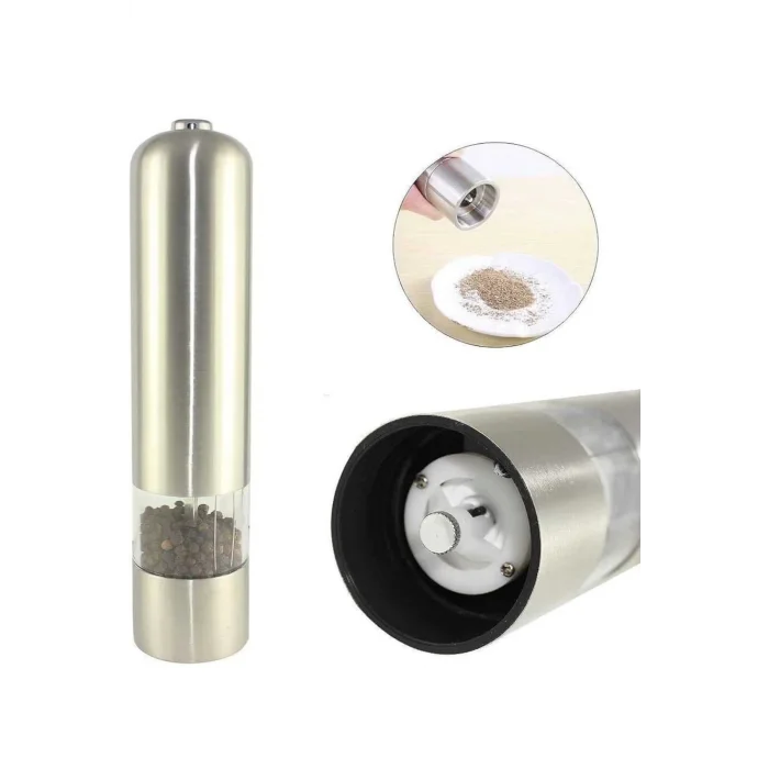  Baharat Öğütücü Otomatik Ayarlanabilir Tuz Karabiber Baharat Değirmeni