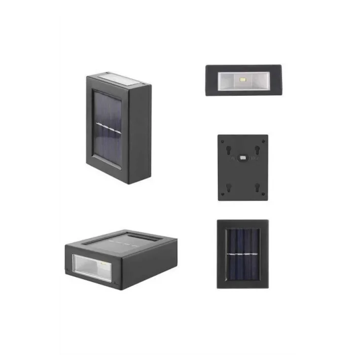  Bahçe Aydınlatması Solar Güneş Enerjili Dekoratik Led Işıklı Lamba