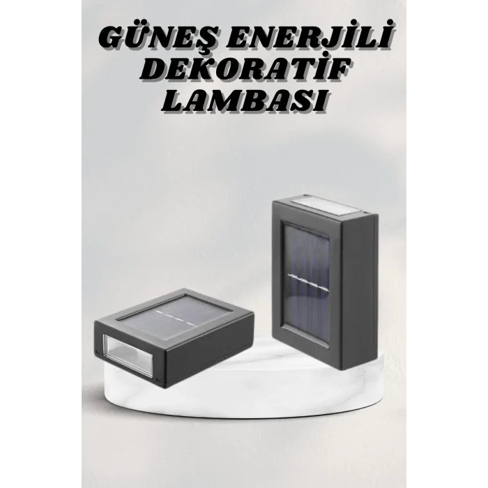  Bahçe Aydınlatması Solar Güneş Enerjili Dekoratik Led Işıklı Lamba