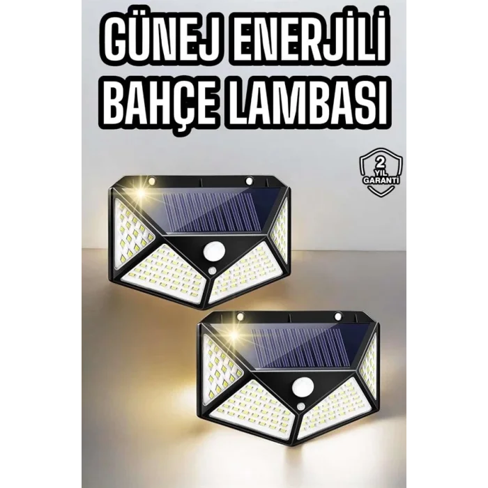  Bahçe Havuz Güneş Enerjili Solar Işıklandırma Sensörlü Bahçe Aydınlatma