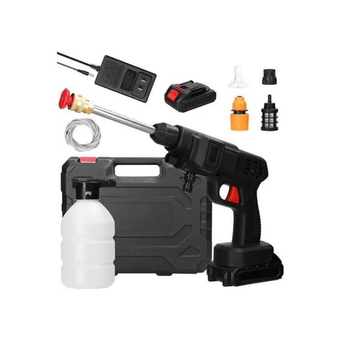 BUĞZ Bahçe Sulama Tabancası Makinesi Yüksek Basınçlı Akülü Yıkama Makinesi - BUĞZ