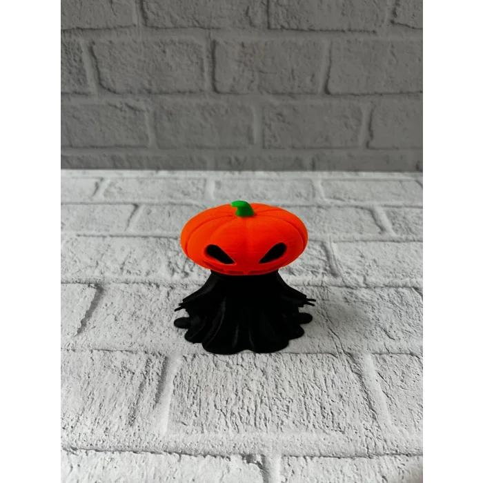 BUĞZ Balkabağı Figür 9cm Cadılar Bayramı Dekoratif Biblo