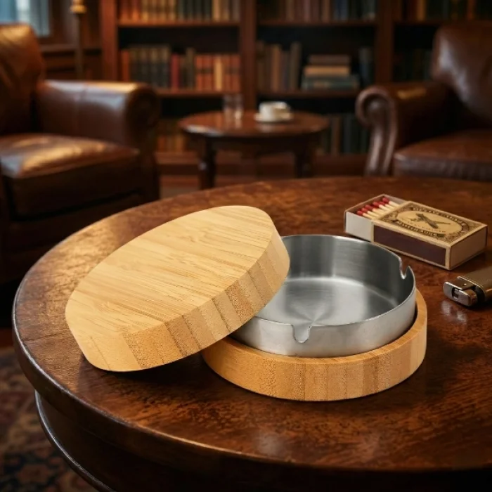 BUĞZ Bambu Kapaklı Küllük