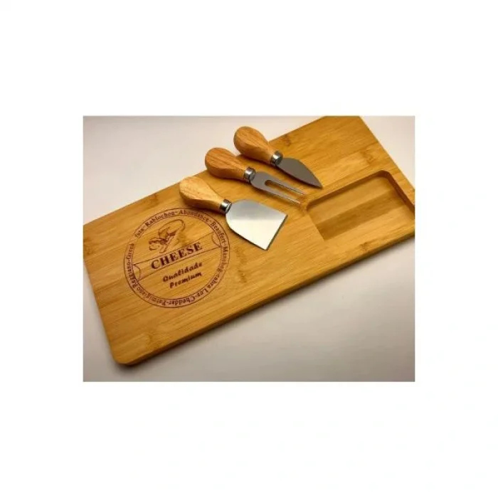 BUĞZ Bambu Peynir Kesme Sunum Tahtası
