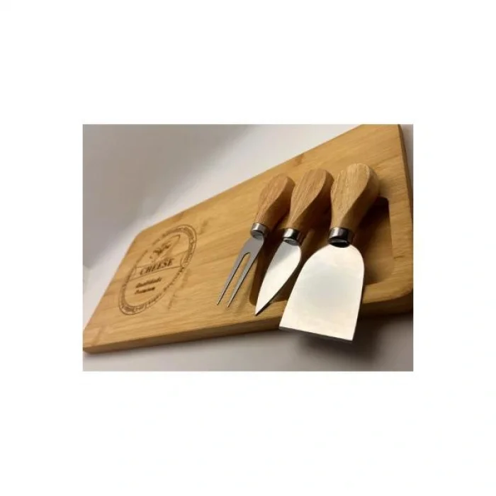 BUĞZ Bambu Peynir Kesme Sunum Tahtası