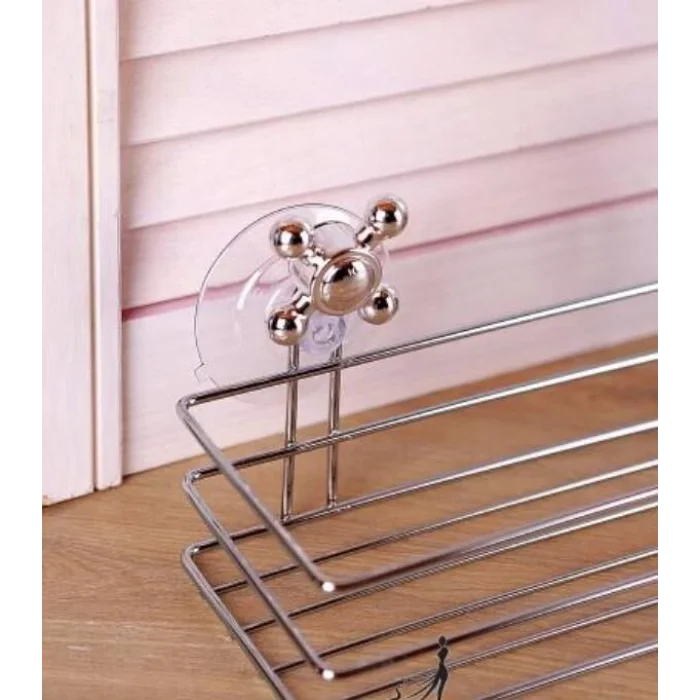 BUĞZ Banyo Organizeri - Çok Amaçlı Dörtgen Vantuzlu