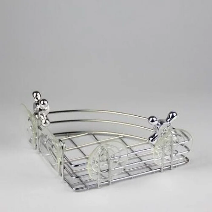 BUĞZ Banyo Organizeri - Çok Amaçlı Köşe Organizer Vantuzlu