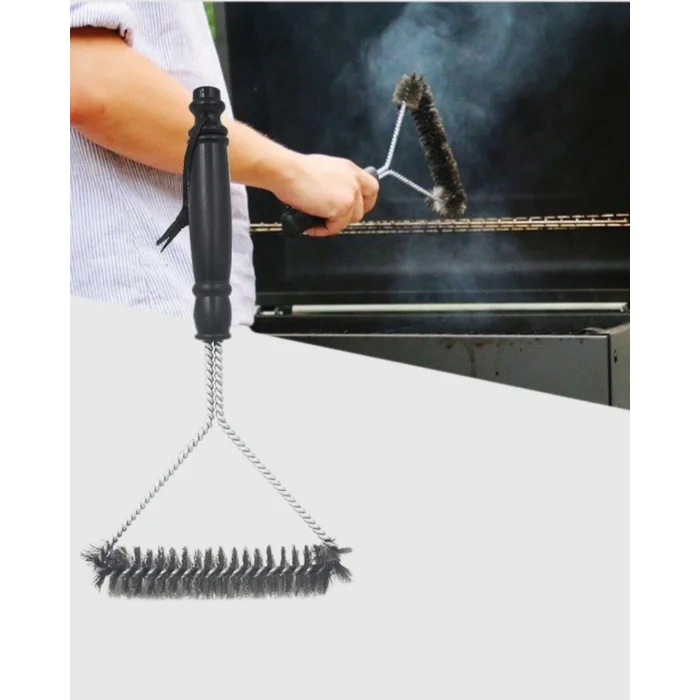 BUĞZ Barbekü ve Mangal İçin Tel Izgara Temizleyici Fırça - Lisinya