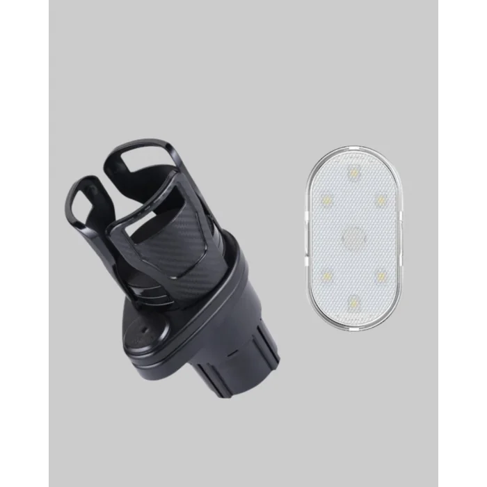 BUĞZ Bardak Tutucu ve Manyetik LED Ambiyans Işığı 2’li Set - BUĞZ