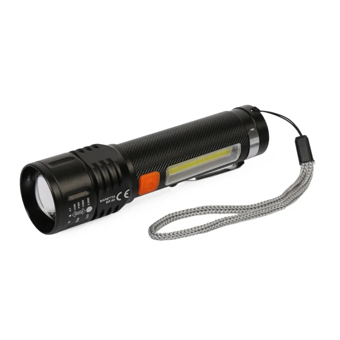 BUĞZ Baretta Br-85 Xhp50 Led 5 Fonksiyonlu Şarjlı El Feneri