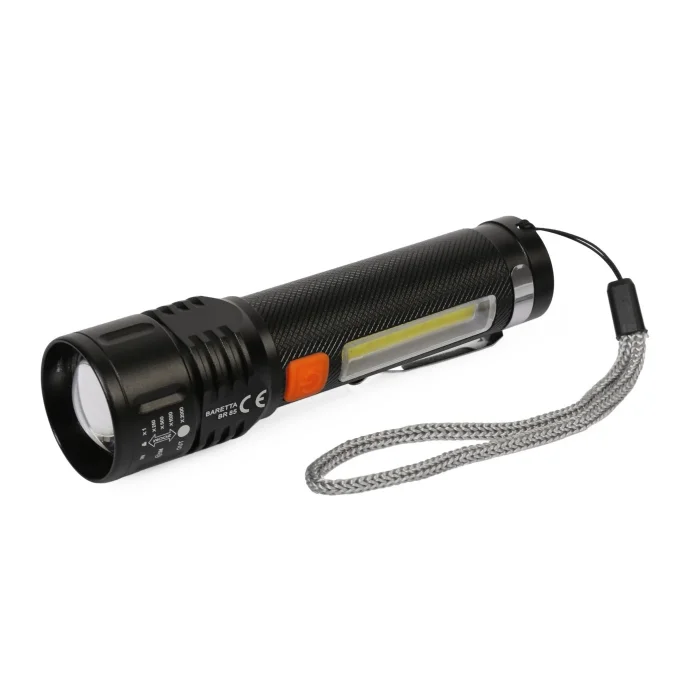 BUĞZ Baretta Br-85 Xhp50 Led 5 Fonksiyonlu Şarjlı El Feneri