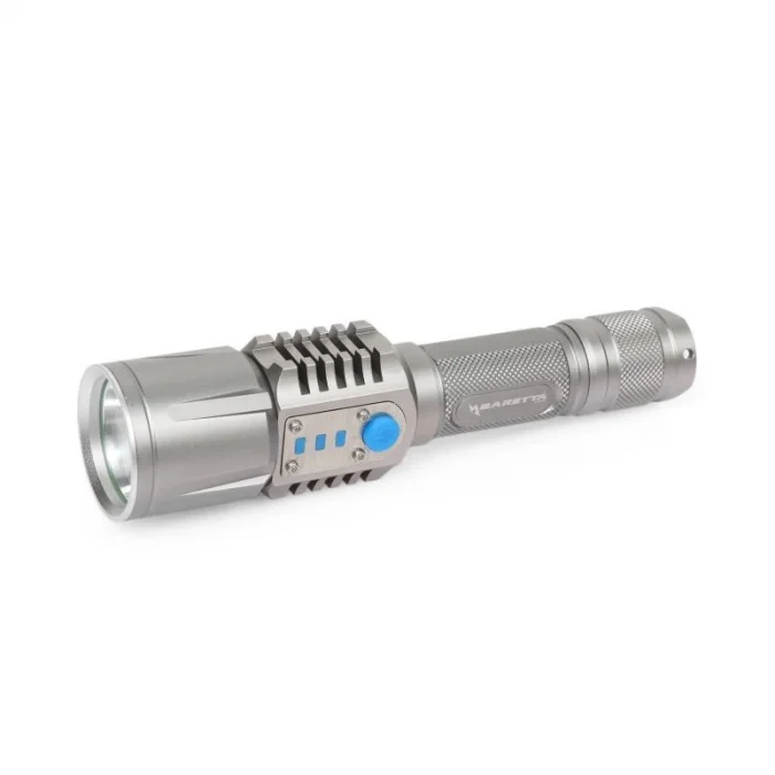 BUĞZ Baretta Brs18 Oto Şarjlı T6 Led 3000 Lümen El Feneri