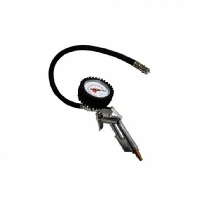  Basınç Göstergeli Lastik Şişirme Tabancası Hava Saatli