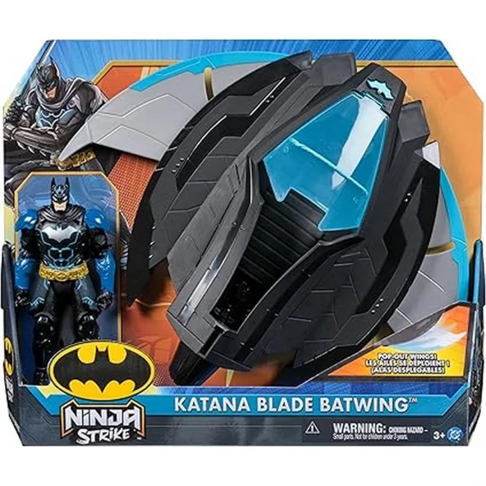 BUĞZ Batman Ninja Strike Katana Kılıcı Batwing ve 15 cm Aksiyon Figürü