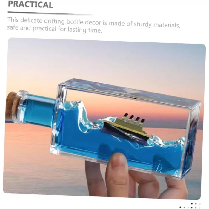 BUĞZ Batmayan Gemi Şişe Akvaryum